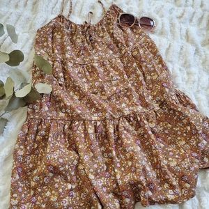 Flowy Floral Dress